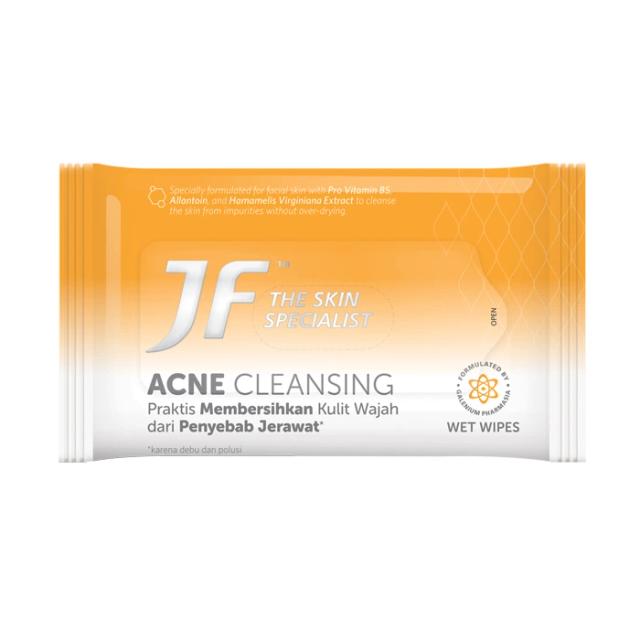 Jf Tss Acne Cleansing Wet Wipes